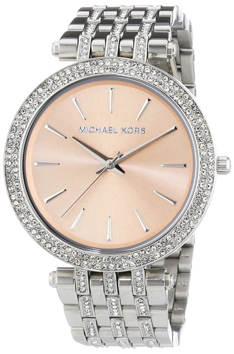 michael kors watch silver women's|silver designer watches for women.